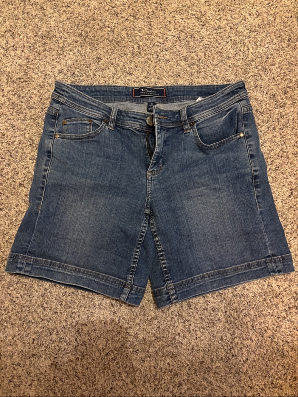 Tommy Bahama Denim Cuffed Blue Jean Shorts